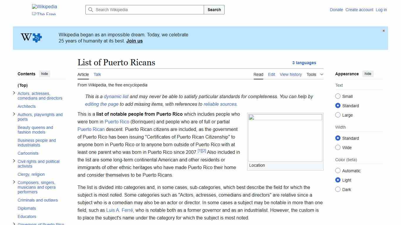 List of Puerto Ricans - Wikipedia